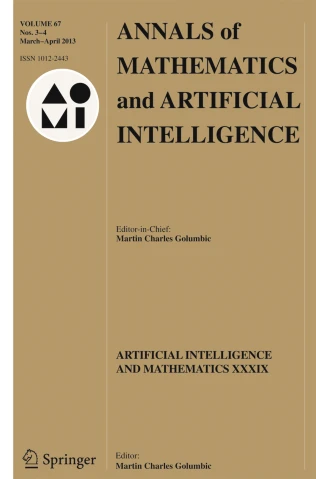Annals of Mathematics and Artificial Intelligence Journal Logo